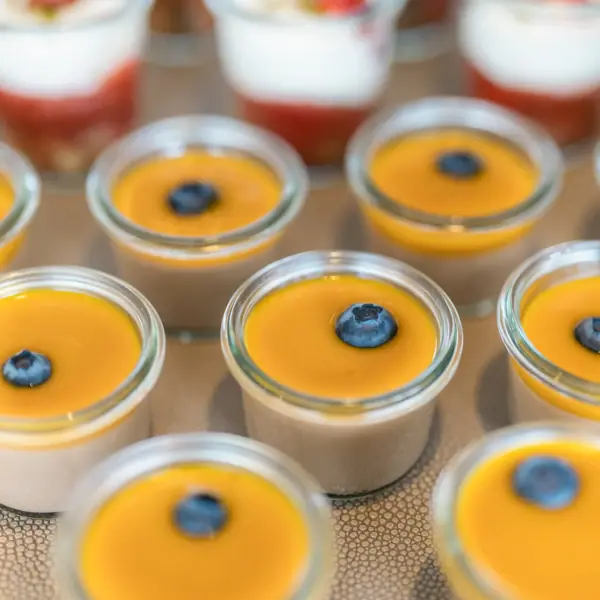 Dessertgläschen Süße Dessertgläschen